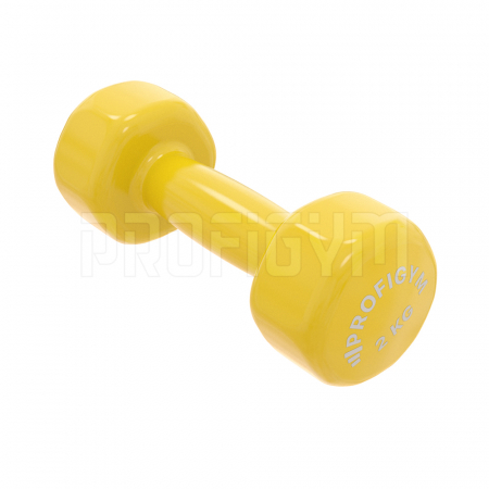 Гантель виниловая 2 кг